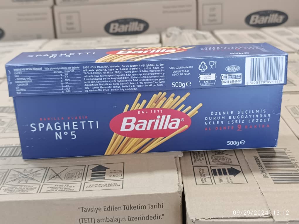 باریلا اسپاگتی 500 گرم N5