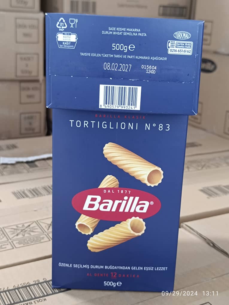 باریلا (Tortiglioni  N83)450گرم