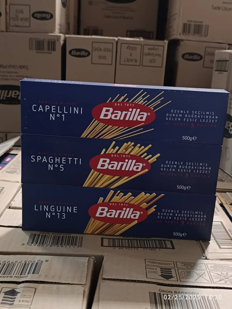 باریلا اسپاگتی 500N1گرم