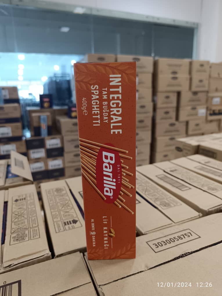 باریلا تمام گندم اسپاگتی 450 گرم (اورجینال وارداتی )