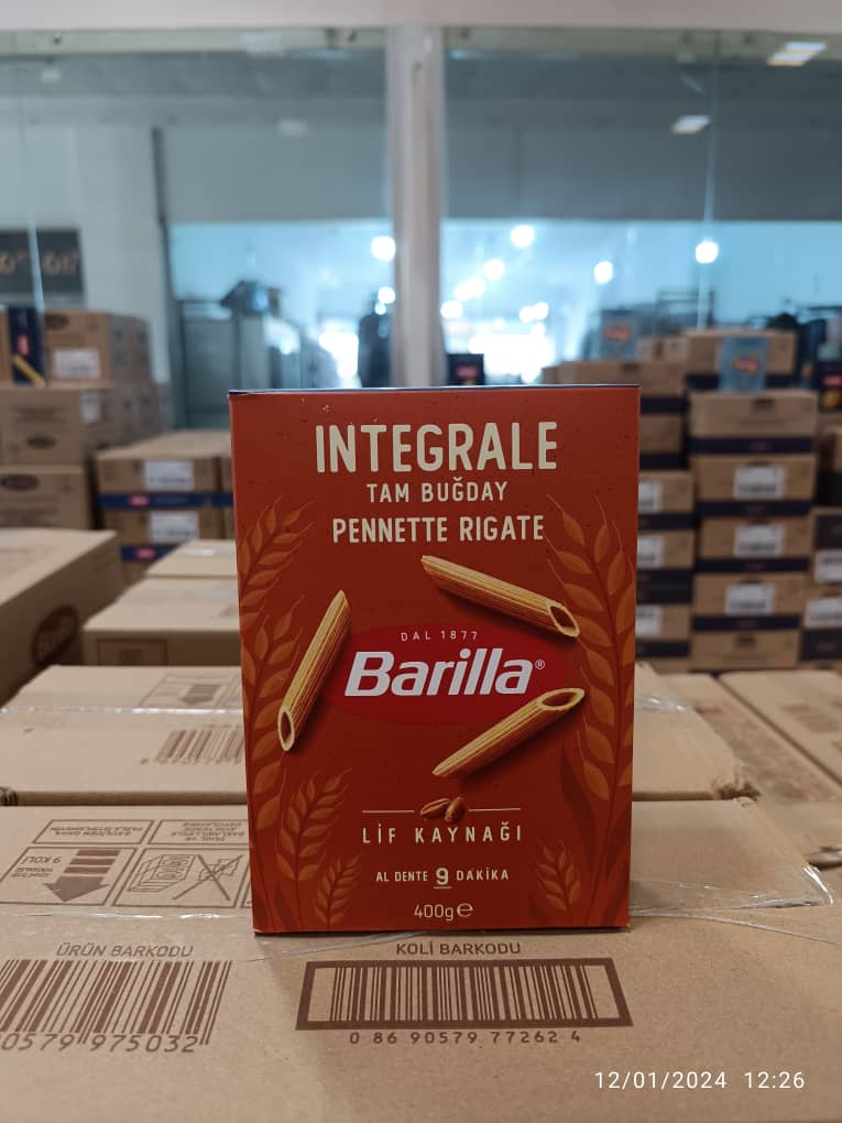 باریلا تمام گندم (Pennette rigate)400گرم