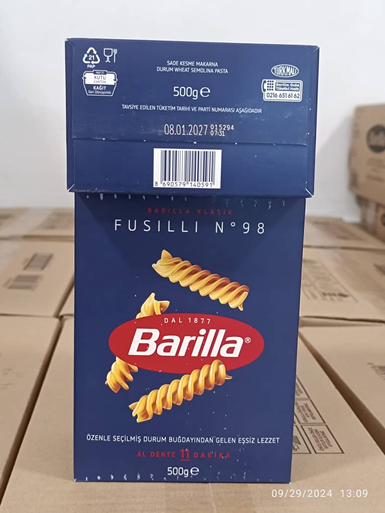 باریلا (Fusilli N98)450گرم