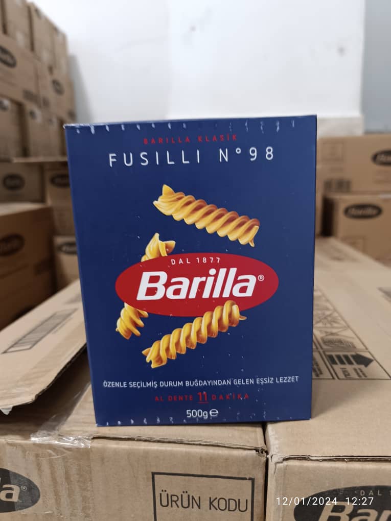 باریلا (Fusilli N98)450گرم