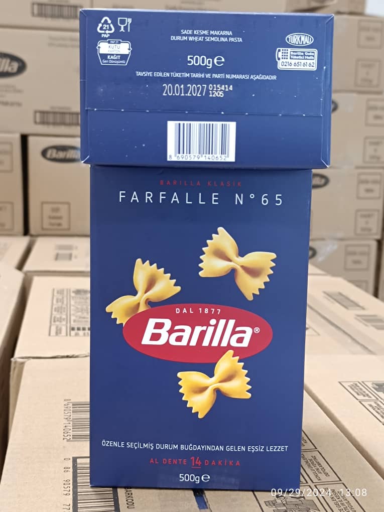 باریلا (Farfalle  N65)500گرم
