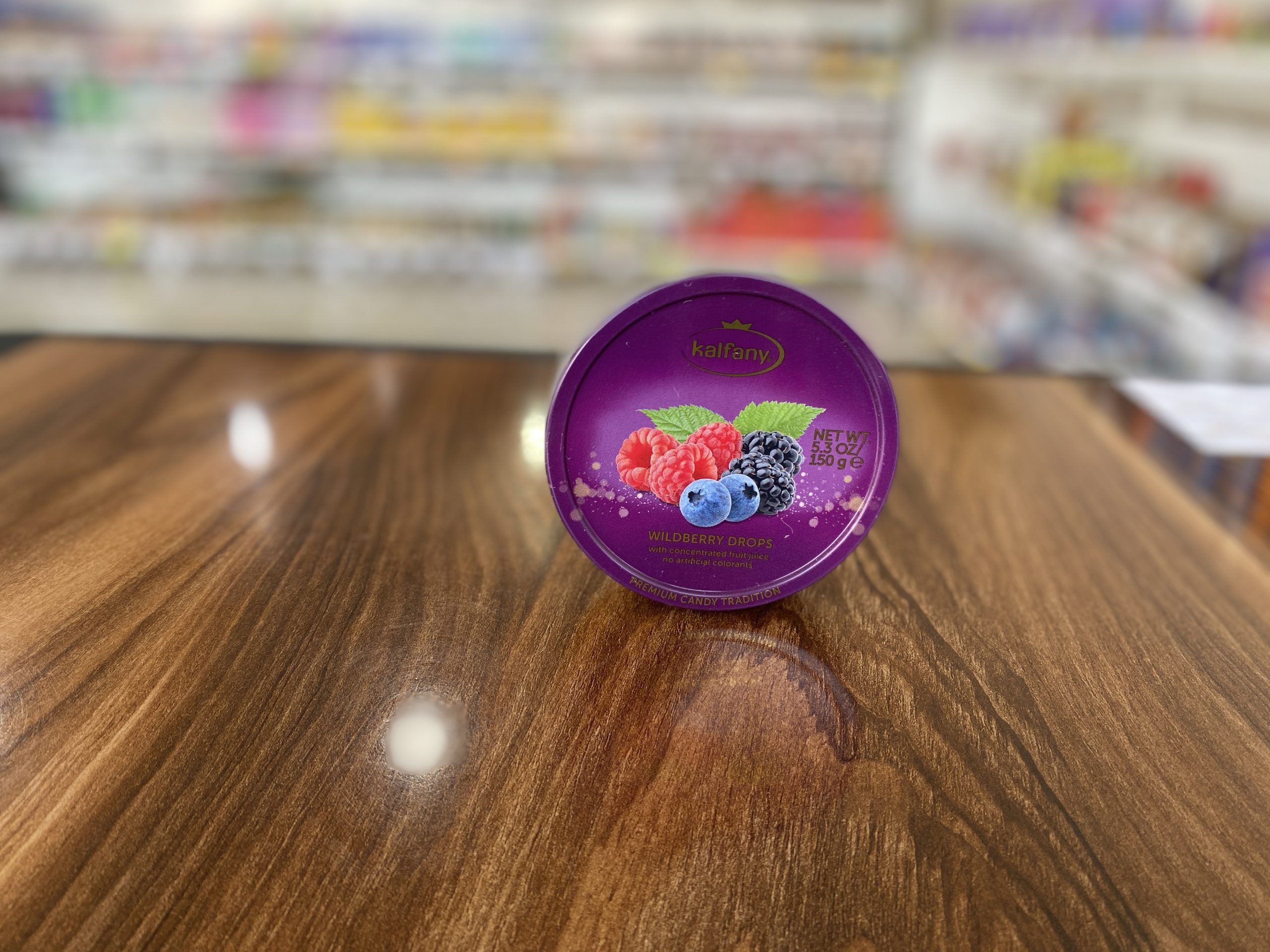 آبنبات کالفانی طعم شاه توت 150 گرم (وارداتی اورجینال )