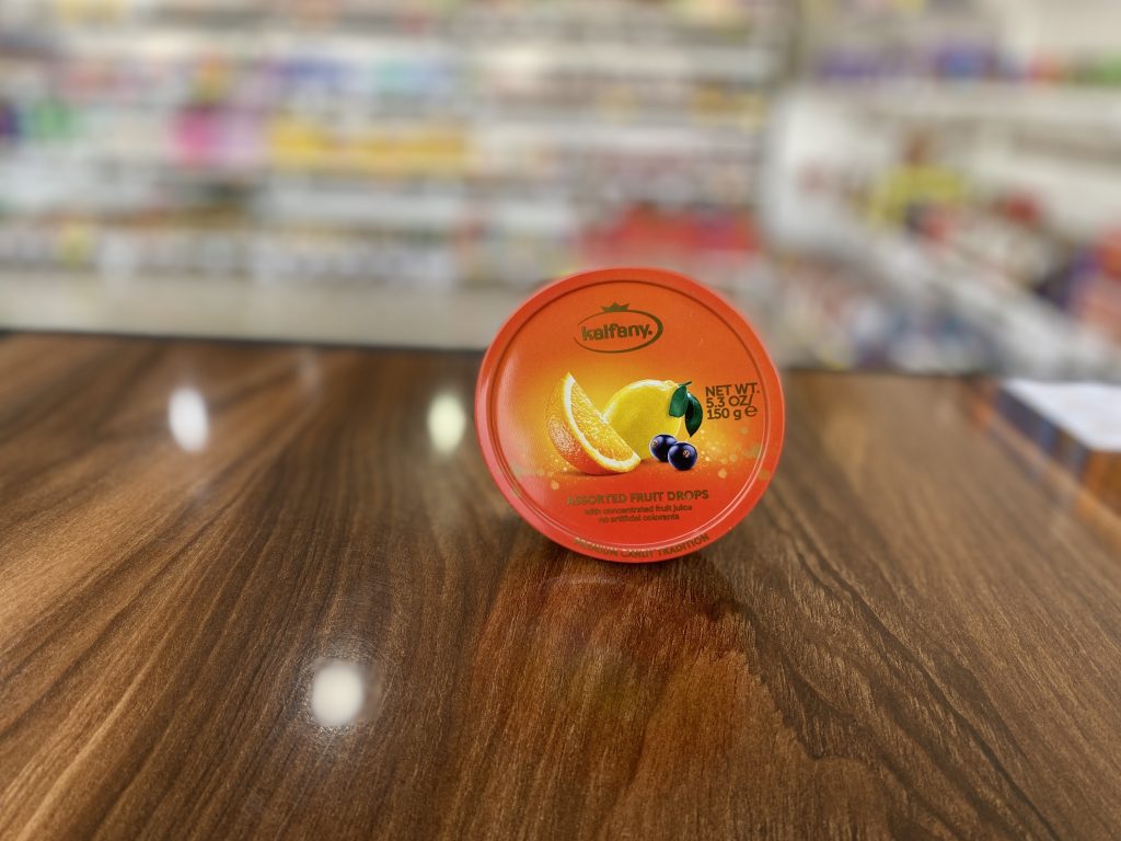 آبنبات کالفانی طعم میوه ها 150 گرم (اورجینال وارداتی )