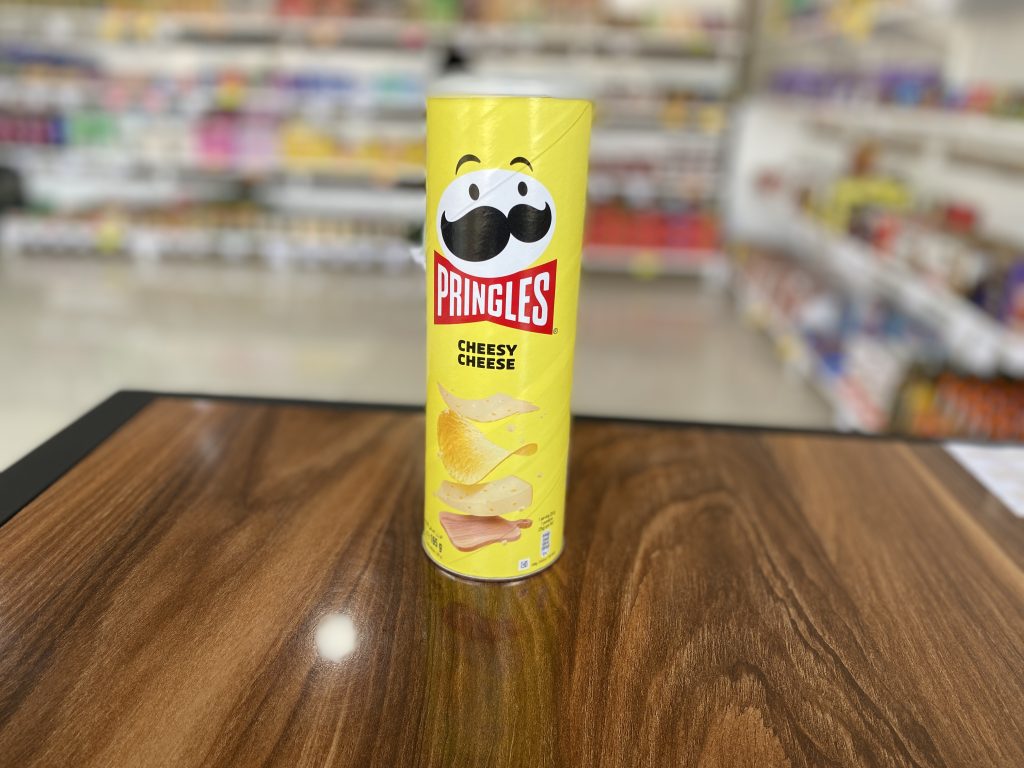 چیپس پیرینگلز پنیری 165 گرم (اورجینال وارداتی )