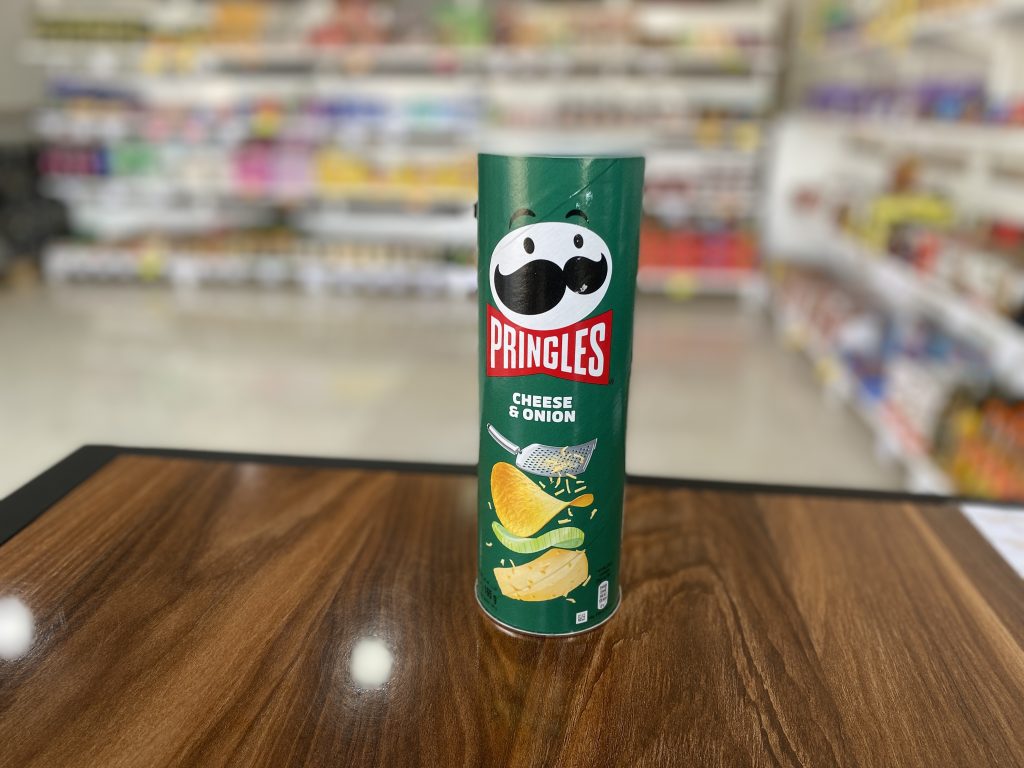 چیپس پیرینگلز پنیری پیازی 165گرم (اورجینال وارداتی )