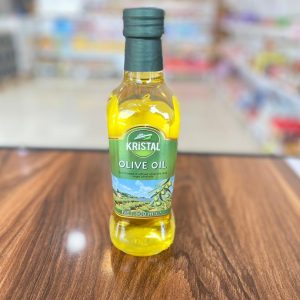 روغن زیتون کریستال نیم لیتری شیشه ای (وارداتی )