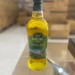 روغن زیتون کریستال 1لیتری شیشه ای (وارداتی )