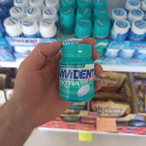 آدامس ویویدنت بشکه ای 66 گرم طعم نعناع بدون شکر (اورجینال وارداتی )