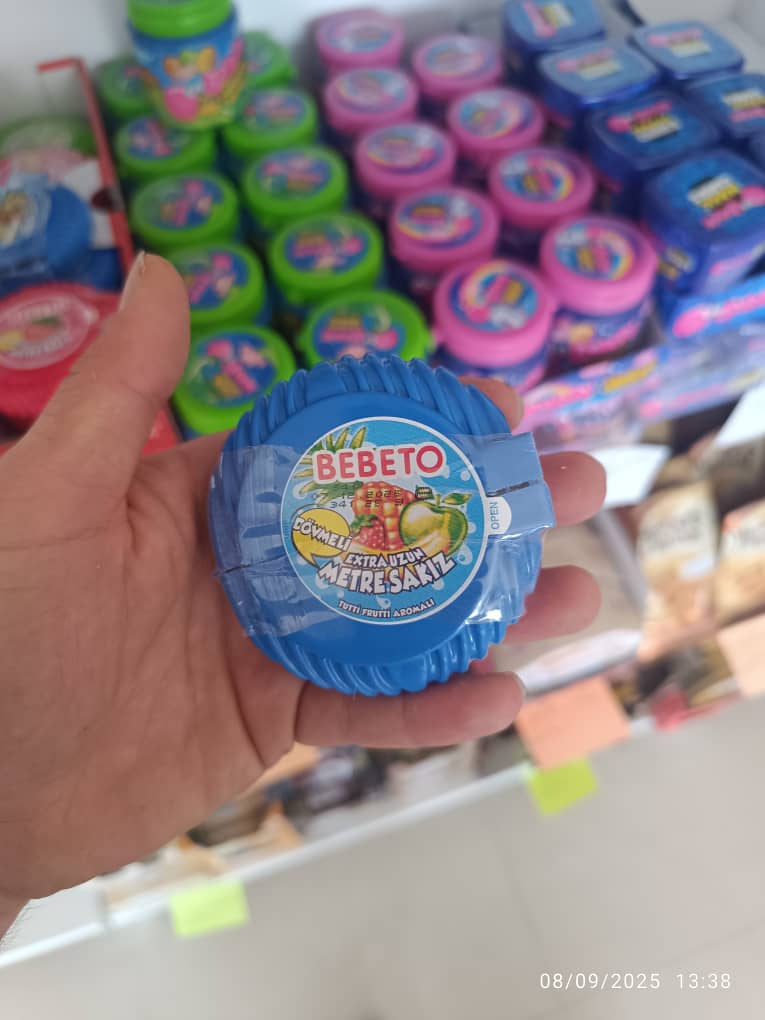 آدامس ببتو متری 25 گرم طعم میوه ها (اورجینال وارداتی )