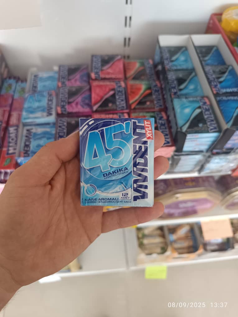 آدامس ویویدنت استورمینگ 45 دقیقه 33 گرم (اورجینال وارداتی )