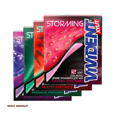 آدامس ویویدنت استورمینگ با طعم توت فرنگی  33 گرم (اورجینال وارداتی )