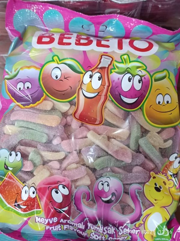 پاستیل 1 کیلویی مار شکری (اورجینال وارداتی )