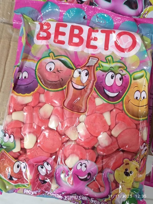 پاستیل ببتو 1کیلویی قارچی (اورجینال وارداتی )