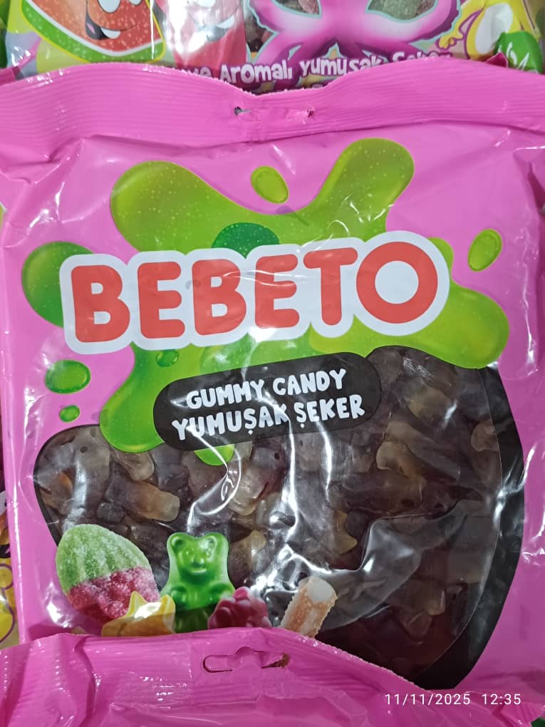 پاستیل 1کیلویی نوشابه (اورجینال وارداتی )