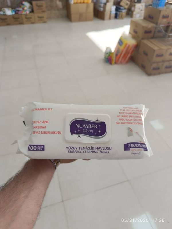 دستمال مرطوب نومبری وان 100تایی (اورجینال وارداتی )
